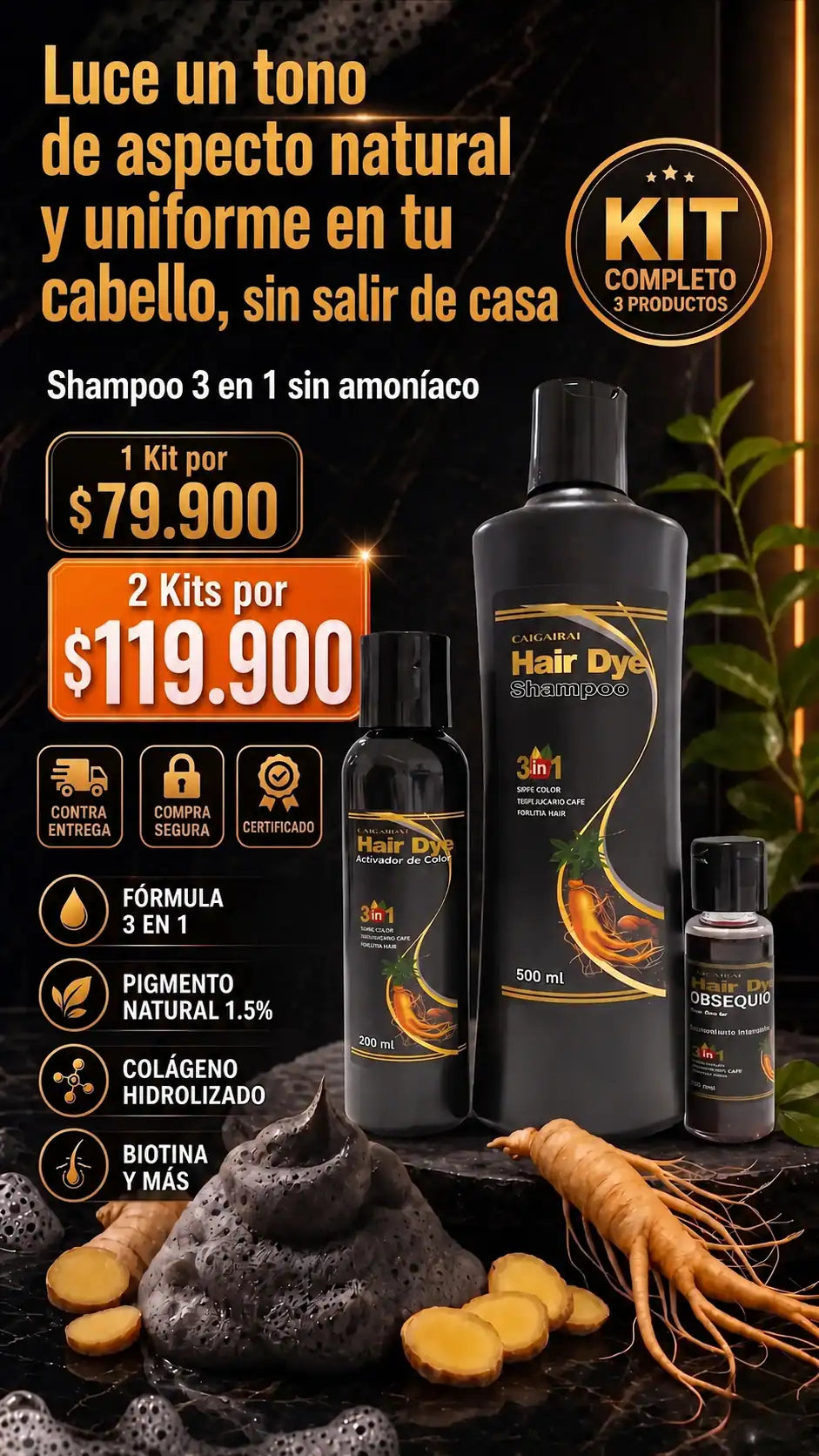 CUBRECANAS HAIR DYE